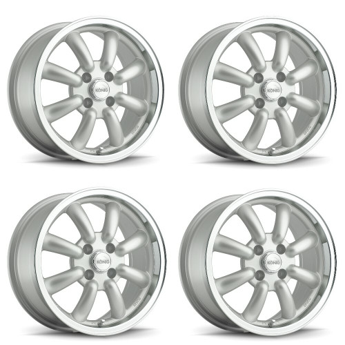 Set 4 16" Konig 35S Rewind  16x7 Wheels 4x4.50 +00mm