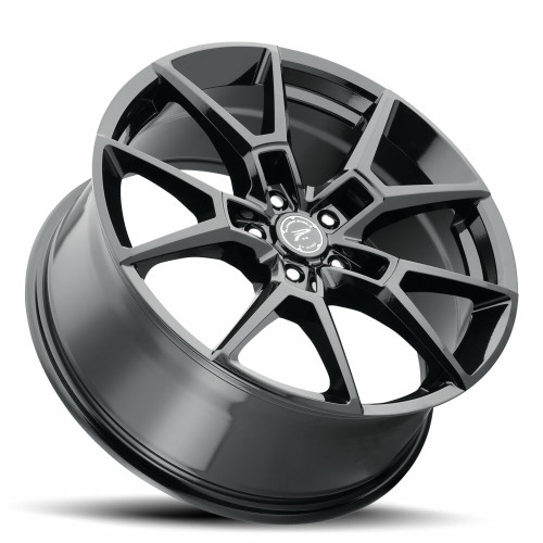18" Platinum 462BK Matrix 18x8 5x120 Gloss Black with Clear-Coat Wheel 35mm Rim
