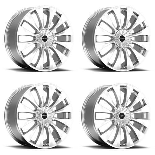 Set 4 17" Motiv 436C  17x7.5 Wheels 5x108 5x112 +42mm