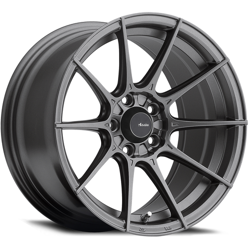 15" Advanti Racing 79G Storm S1  15x8 Matte Grey Wheel 4x100 +25mm