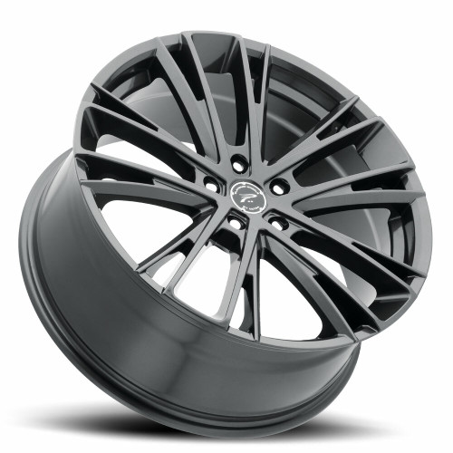 18" Platinum 458GN Prophecy 18x8 5x100 Gloss Gun Metal w/ Clear-Coat Wheel 35mm