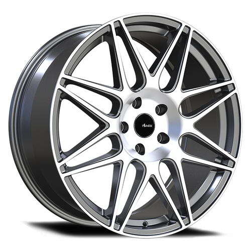 19" Advanti Racing 88MG Classe 19x9.5 5x120 Matte Grey Machined Face Wheel 45mm