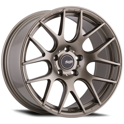 18" Advanti Racing 109BZ Vigoroso V1 18x9.5 5x120 Gloss Bronze Wheel 36mm Rim