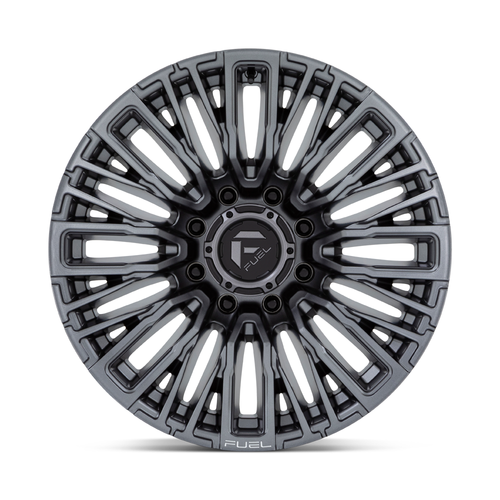 Fuel 1PC D848 Rebar 20x10 8x170 Matte Gunmetal Wheel 20" -18mm Rim