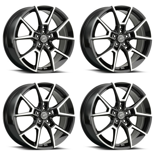 Set 4 18" Platinum 462U Matrix  18x8 Wheels 5x110 +35mm