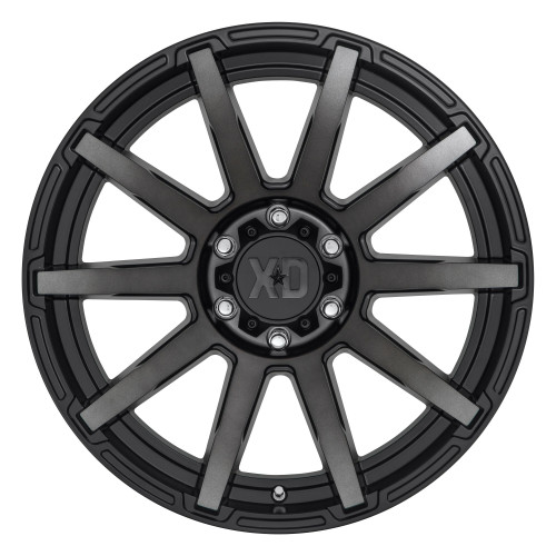 XD XD847 Outbreak 20x10 8x170 Satin Black With Gray Tint Wheel 20" 12mm Rim