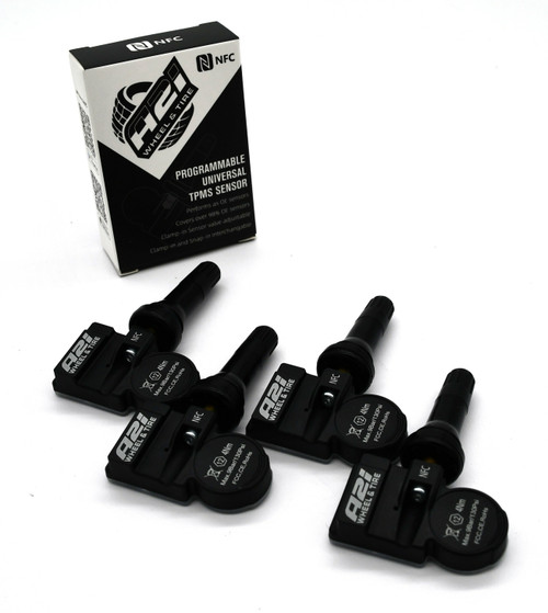 Set 4 TPMS Tire Pressure Sensors 315Mhz Rubber fits 09-14 Kia Sedona