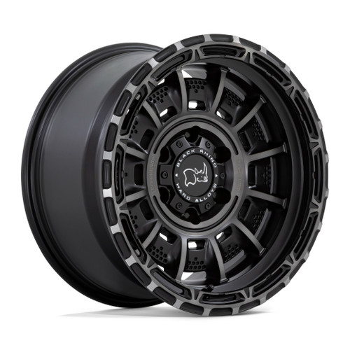 Set 4 Black Rhino Legion 20x10 5x5.5 Matte Black Gray Tint Wheels 20" -18mm Rims
