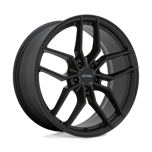 Set 4 Petrol P5C 19x8 5x4.5 Matte Black Wheels 19" 40mm Rims