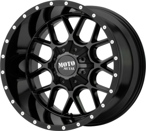 Set 4 Moto Metal MO986 Siege 22x10 6x135 6x5.5 Gloss Black Wheels 22" 12mm Rims