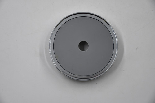 Blank Chrome Edges Wheel Center Cap Hub Cap PC997-C(NL) 2.75" No Log/Inset, Can be used for MODA, Breyton, Advanti Insets