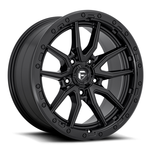 Fuel 1PC D679 Rebel 18x9 5x5.5 Matte Black Wheel 18" 1mm Rim