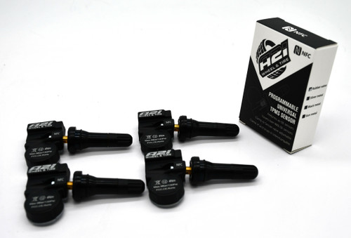 Set 4 TPMS Tire Pressure Sensors 433Mhz Rubber fits 07-13 Volvo C30