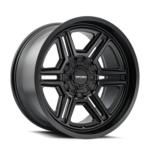 20" Mayhem Hermosa 20x9 Matte Black 8x180 Wheel 18mm For Chevy GMC Truck Rim