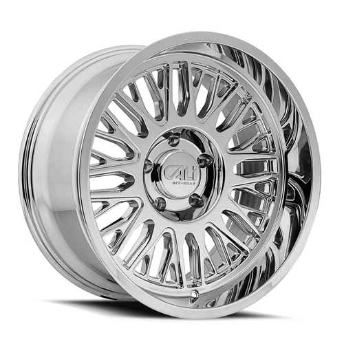 Cali Off-Road Vertex 22x12 6x135 -44mm Chrome 6 Lug Truck SUV Wheel 9116-22236C