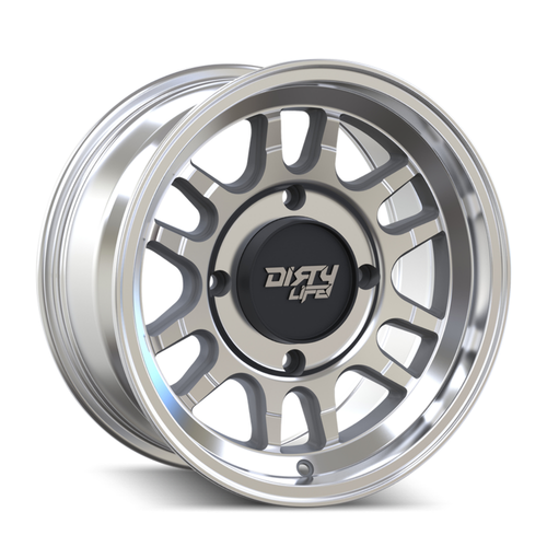 14" Dirty Life Canyon Sport SXS 14x7 Machined 4x137 Wheel 13mm Rim