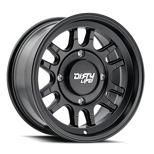 15" Dirty Life Canyon Sport SXS 15x7 Matte Black 4x156 Wheel 13mm Rim
