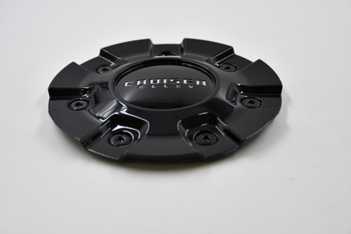 Cruiser Alloy Paradigm Wheels Gloss Black Wheel Center Cap Hub Cap CAP-918MBF 6.125"