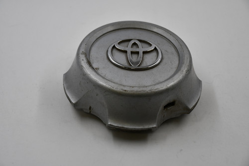 Toyota Silver w/ Chrome Logo Wheel Center Cap Hub Cap TOYOTA/6 6" 5 Lug