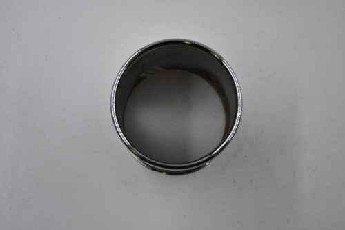 Blank Chrome Wheel Center Cap Hub Cap A-SC 3300 OP 3.5" Open End, No Logo/Inset