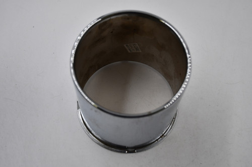 Blank Chrome Wheel Center Cap Hub Cap HL-204ML 4.625" Open End, No Logo/Inset