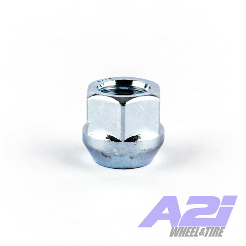 24 Set 12x1.5 Open Bulge Lug Nut 3/4" 19mm Hex Solid Car Zinc M12x1.5 Lug nuts