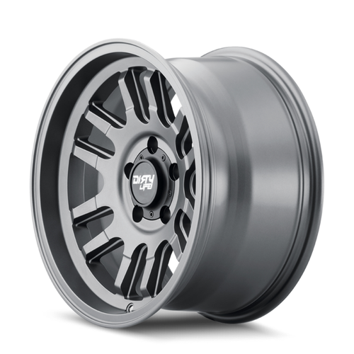 17" Dirty Life Canyon 17x9 Satin Graphite 6x5.5 Wheel 0mm Rim