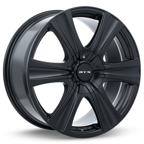 17" RTX Aspen Satin Black Wheel 17x8 5x4.5 5x5 35mm For Ford Jeep Truck Rim