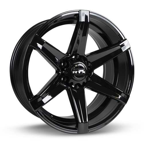 20" RTX Beast Gloss Black Wheel 20x9.5 6x5.5 10mm For Chevy GMC Cadillac Rim