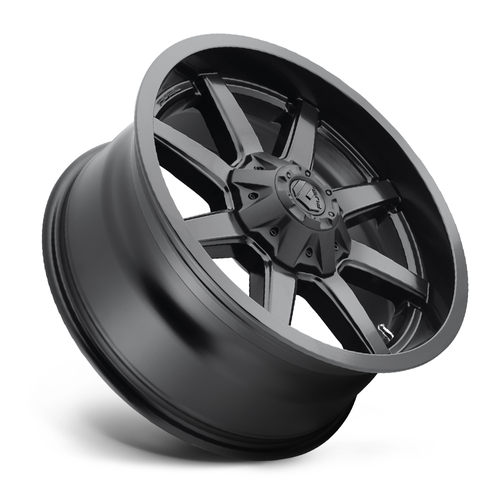 22" Fuel 1PC D436 Maverick 22x12 5x5 5x5.5 Satin Black Wheel -44mm Lifted Rim