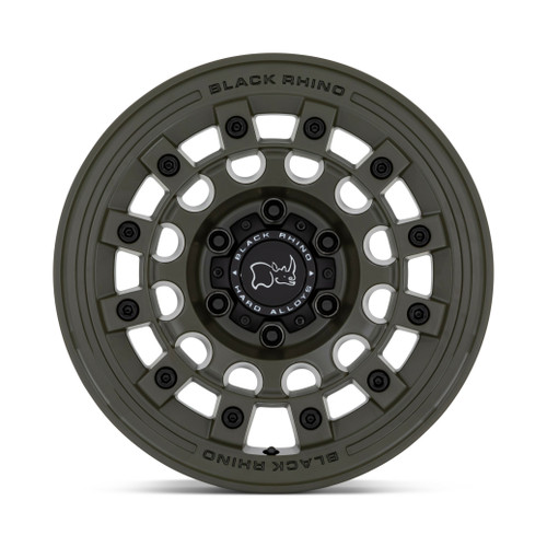 Black Rhino Fuji 17x8 5x4.5 Olive Drab Green Wheel 17" 30mm Rim