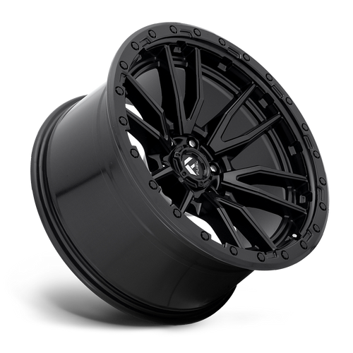 Fuel 1PC D679 Rebel 18x9 5x5.5 Matte Black Wheel 18" -12mm Rim