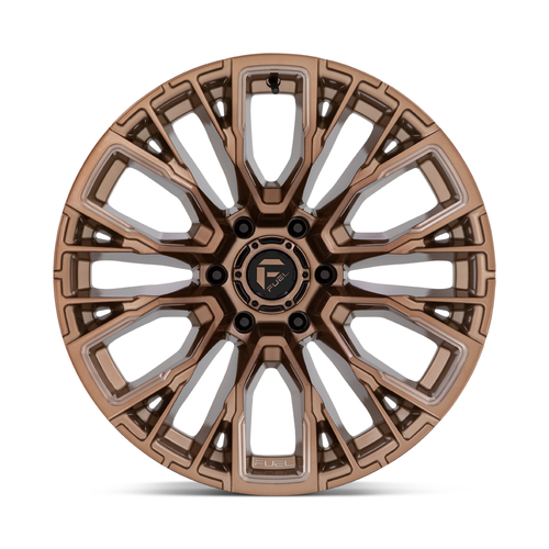 Fuel 1PC D850 Rebar 17x9 6x135 Platinum Bronze Milled Wheel 17" -12mm Rim