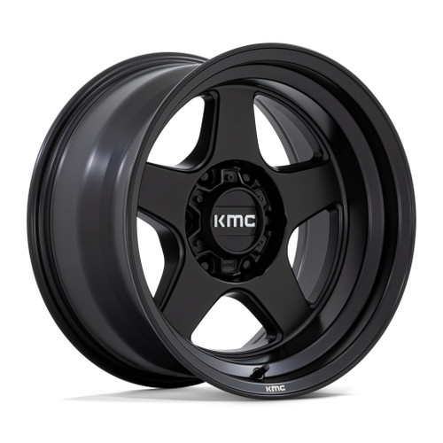 Set 4 KMC KM728 Lobo 17x8.5 6x120 Matte Black Wheels 17" 18mm Rims