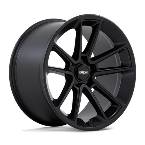 Rotiform  R194 Btl 22x10 5x112 Matte Black Cap Inside Spoke Details Wheel 22" 10 Rotiform  R194 Btl 22x10 5x112 Matte Black Cap Inside Spoke Details Wheel 22" 10