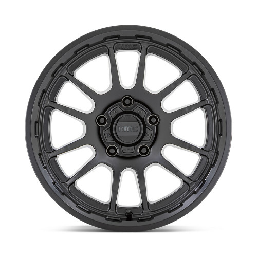 KMC KM727 Wrath 17x8.5 6x5.5 Satin Black Wheel 17" 0mm Rim