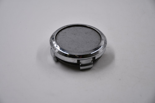 Blank Chrome Wheel Center Cap Hub Cap WCA-102(NL) 2.5" Snap In, No Logo / Inset