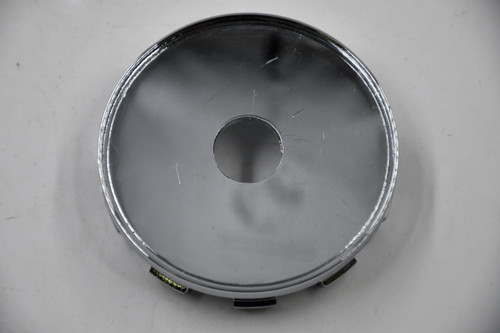 Blank Chrome Wheel Center Cap Hub Cap XC512BW-1(NL) 2.625" No Logo / Inset