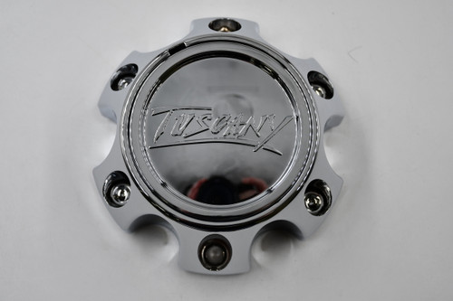Tuscany/Vision Chrome Wheel Center Cap Hub Cap C392T-6C-CAP 5.325" 6 Lug, No Bolts