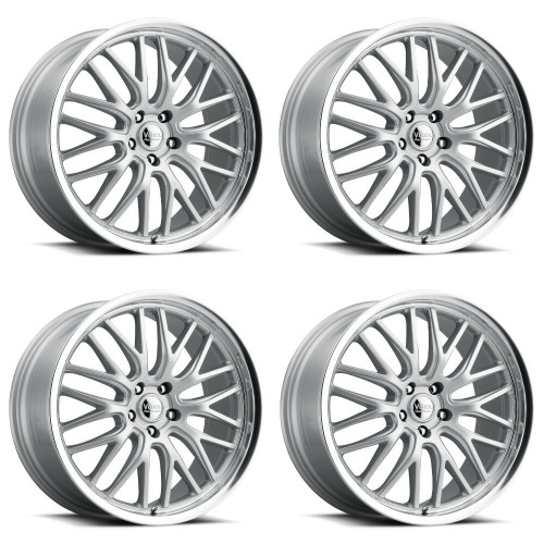 Set 4 20" Voxx Masi Silver Mirror Mach Lip Wheels 20x9 5x4.5 35mm Rims Set 4 20" Voxx Masi Silver Mirror Mach Lip Wheels 20x9 5x4.5 35mm Rims