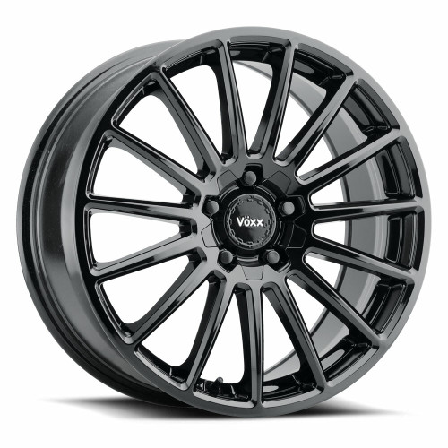 16" Voxx Casina Gloss Black Wheel 16x7 5x4.25 5x4.5 20mm Rim