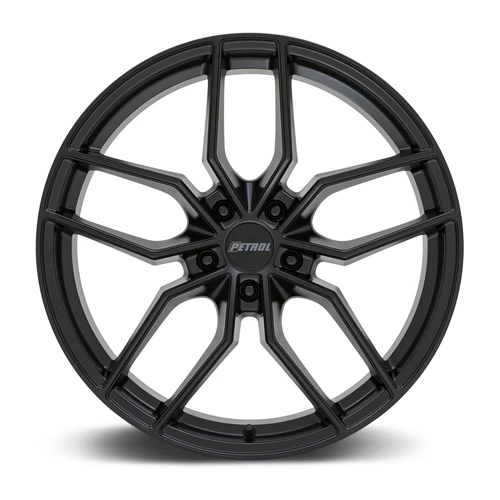 19" Petrol P5C 19x8 5x120 35mm Matte Black Wheel Sedan Coupe SUV Car Rim