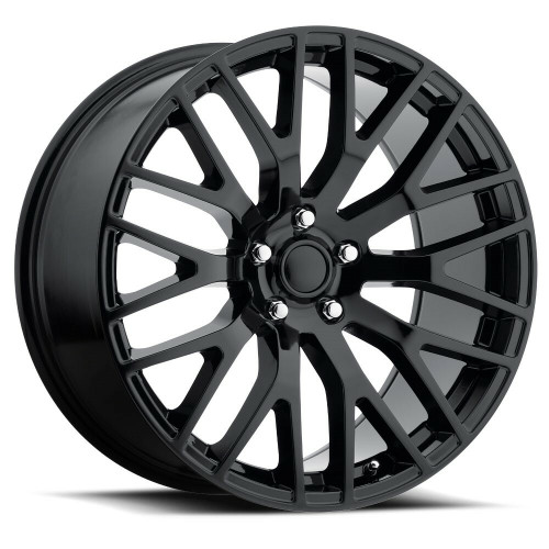 19" Voxx Replica Mustang Performance Gloss Black  Wheel 19x9.5 5x4.5 53mm Rim