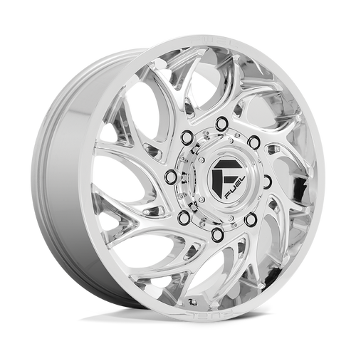 Fuel 1PC D740 Runner 22x8.25 8x6.5 Chrome Wheel 22" 105mm Rim