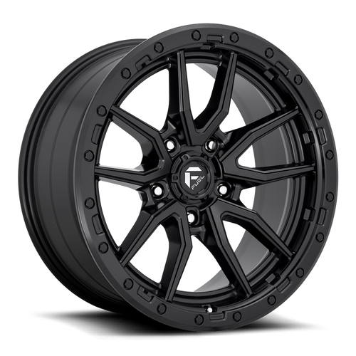 Fuel 1PC D679 Rebel 18x9 5x5.0 Matte Black Wheel 18" 1mm Rim