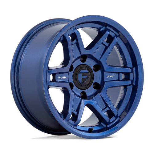 Set 4 Fuel D839 Slayer 20x9 6x4.5 Dark Blue Wheels 20" 1mm Rims