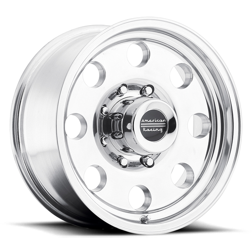 American Racing AR172 Baja 17x9 5x4.5 Polished Wheel 17" -12mm Vintage Rim