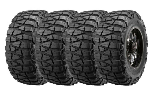 35X12.50R17LT E Set 4 Nitto Mud Grappler Mud Terrain Tires 125P 34.8 35125017