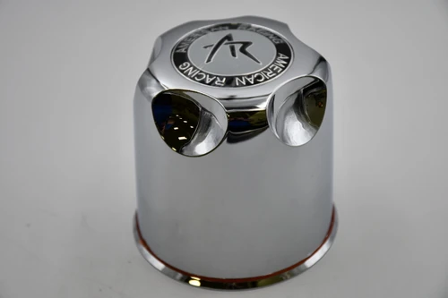 American Racing 1425000S Chrome Replacement Wheel Center Cap with AR Logo
