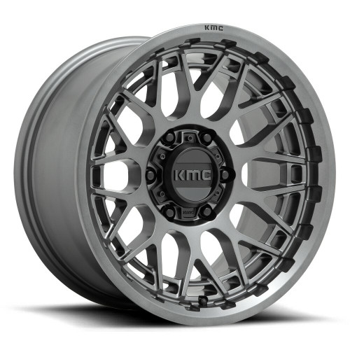 KMC KM722 Technic 18x9 6x5.5 Anthracite Wheel 18" 18mm Rim